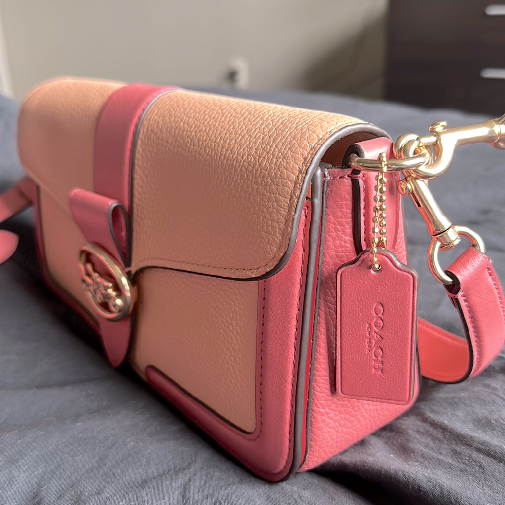 Coach Pink Georgia Shoulder Bag